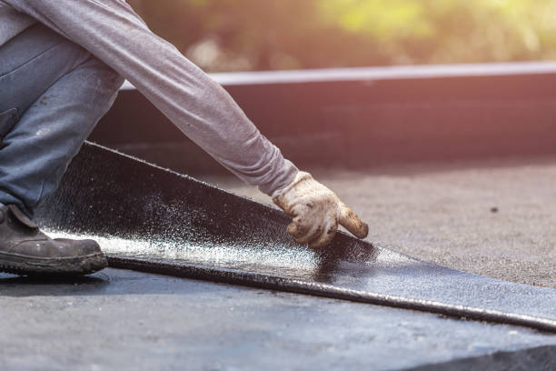 Professional Crawl Space Encapsulation technician working in Glenwood, IL